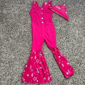 Cowgirl Barbie Halloween Costume Size Girls Medium 7/8